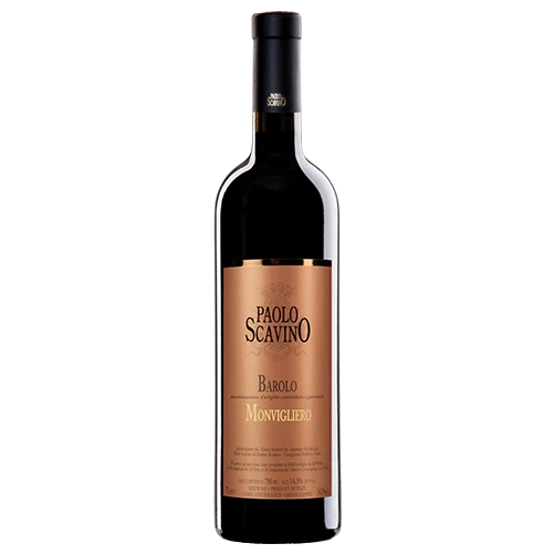 A bottle of 2018 Paolo Scavino Barolo Monvigliero DOCG 750ml Red Wine