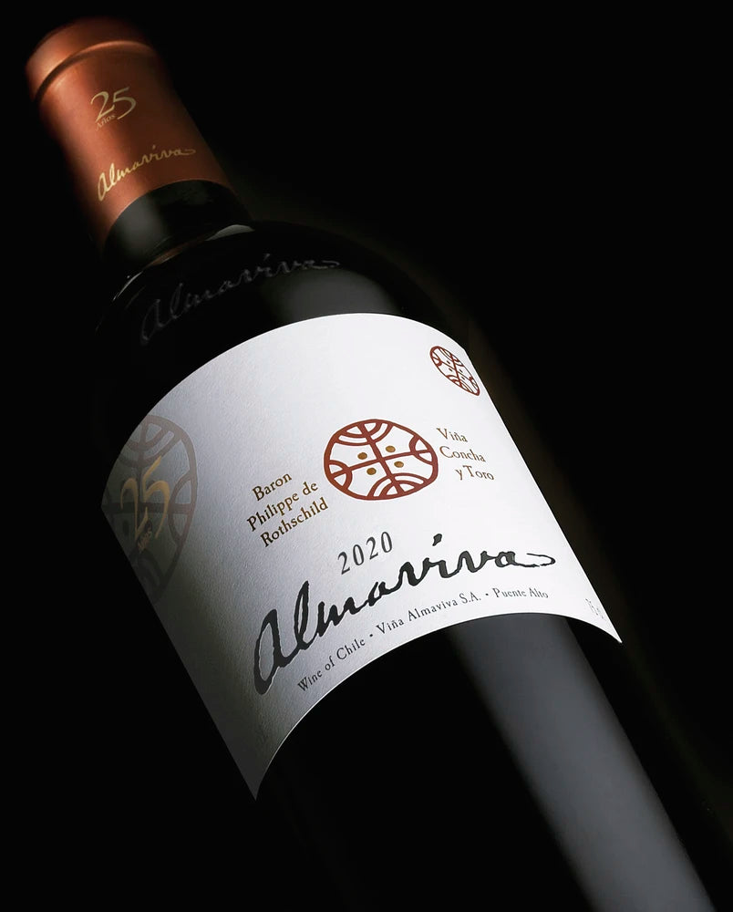 A bottle of 2019 Almaviva 750ml Red Wine
