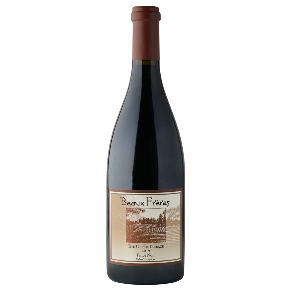 A bottle of 2019 Beaux Frères The Upper Terrace 750ml Red Wine