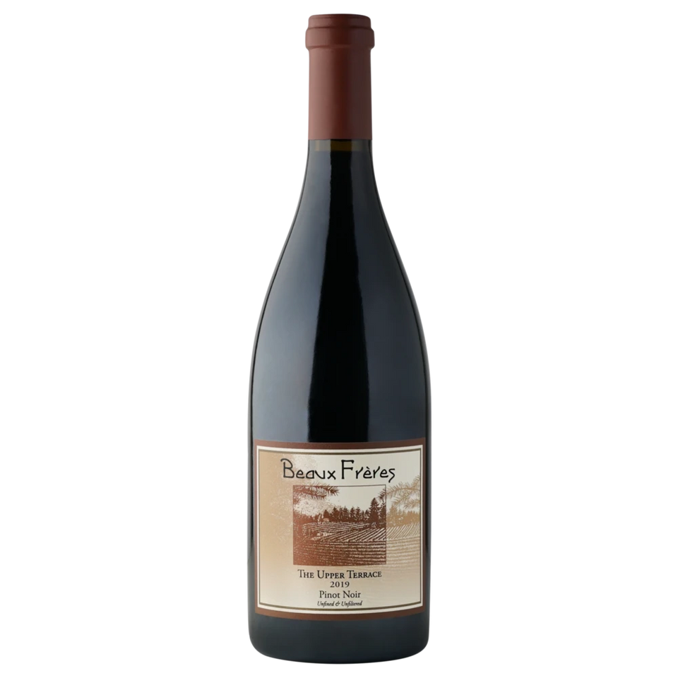 A bottle of 2019 Beaux Frères The Upper Terrace 750ml Red Wine