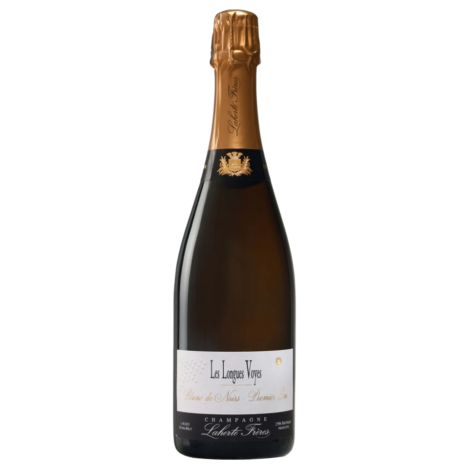 A bottle of 2019 Champagne Laherte Frères Les Longues Voyes Blanc de Noirs (Disg. Nov 2022) 750ml Sparkling Wine