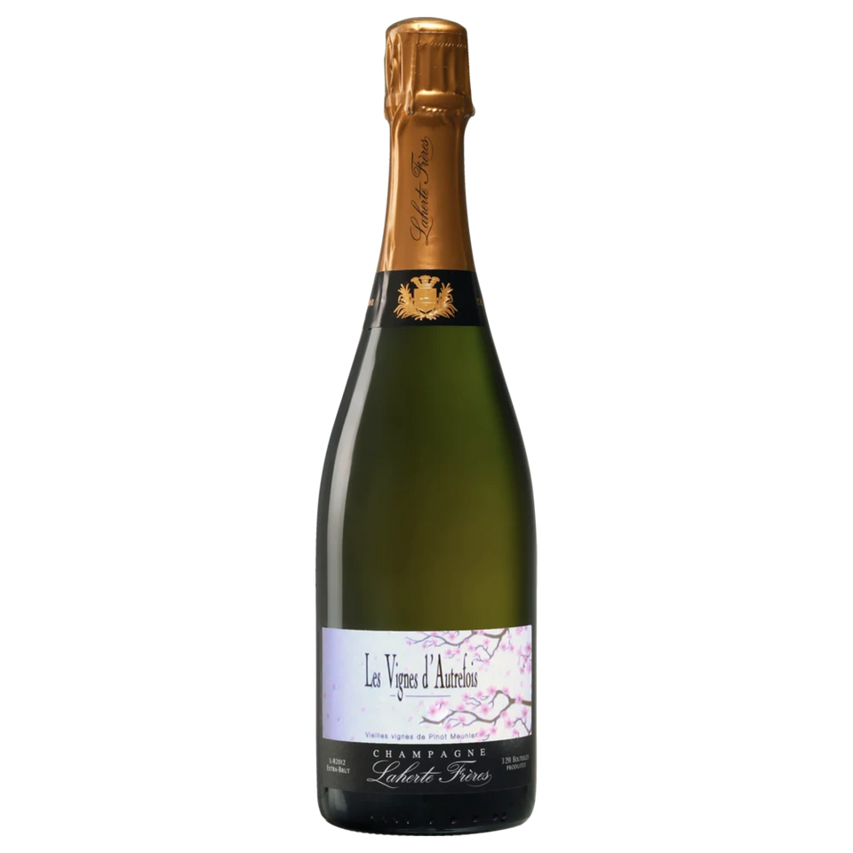 A bottle of 2019 Champagne Laherte Frères Les Vignes d'Autrefois Extra Brut 750ml Sparkling Wine