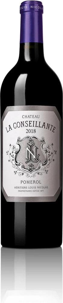 A bottle of 2019 Conseillante 2019 6000mL 6000ml Red Wine