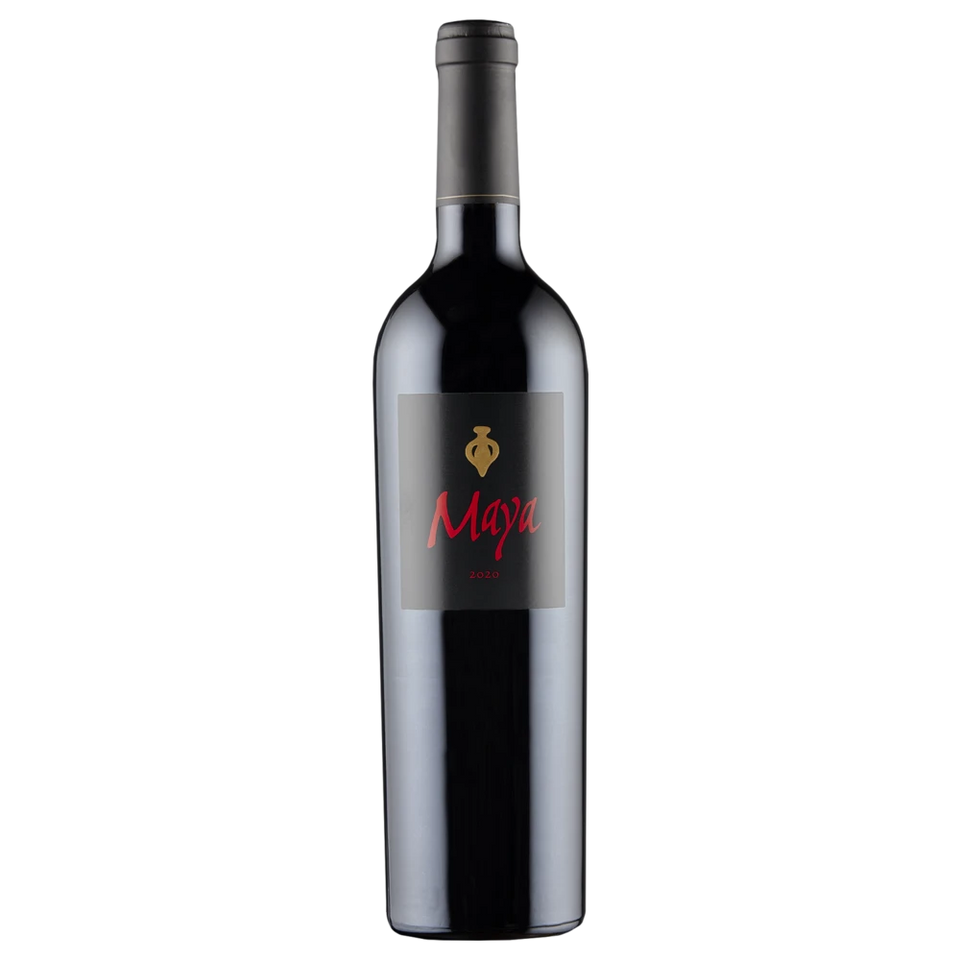 A bottle of 2019 Dalla Valle Maya 750ml Red Wine