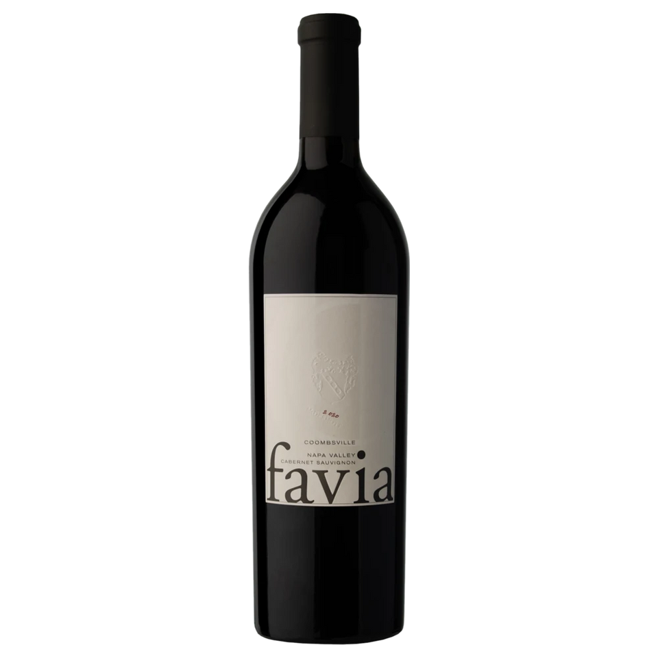 A bottle of 2019 Favia Cabernet Sauvignon Coombsville 750ml Red Wine