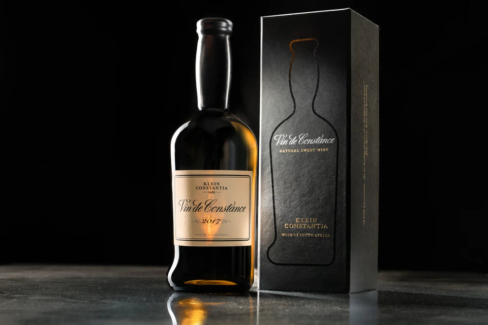 A bottle of 2019 Klein Constantia Vin de Constance 500ml Fortified Wine