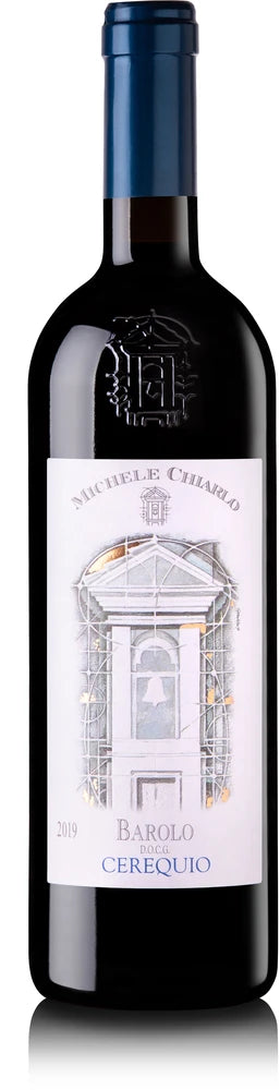A bottle of 2019 Michele Chiarlo Barolo Cerequio 750ml Red Wine