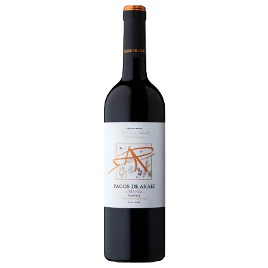 A bottle of 2019 Pagos de Araiz Navarra Crianza 750ml Red Wine