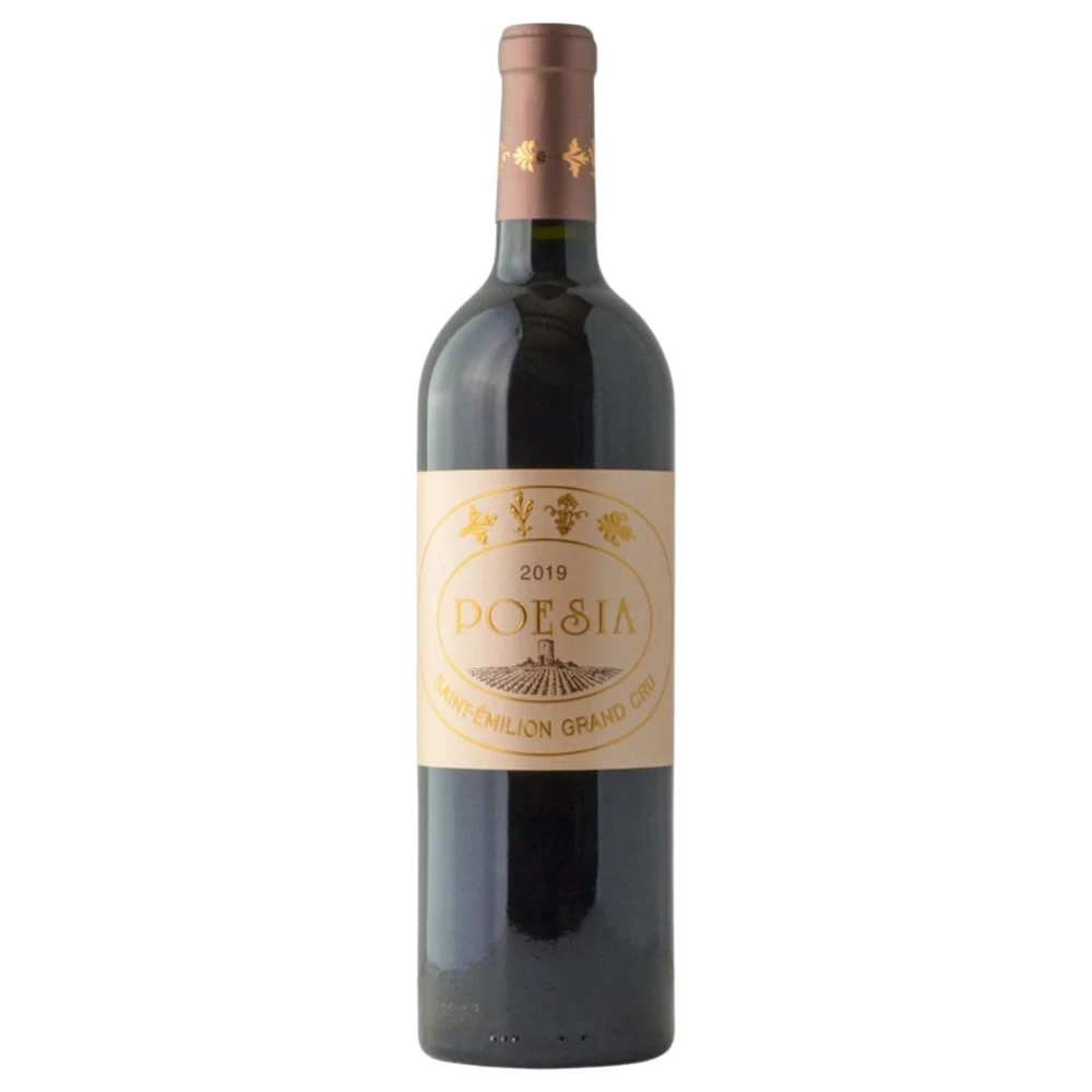 A bottle of 2019 Poesia 750ml Red Wine