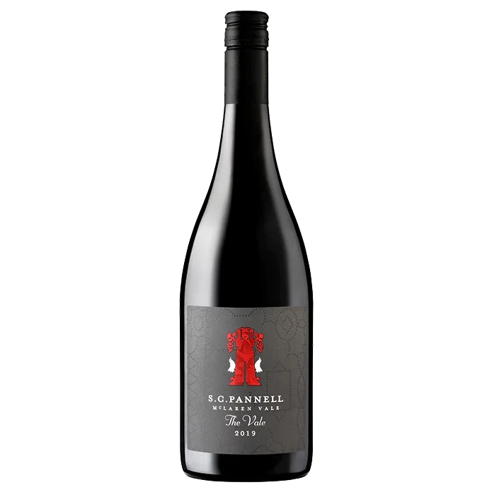A bottle of 2019 SC Pannell The Vale Shiraz Grenache McLaren Vale 750ml Red Wine