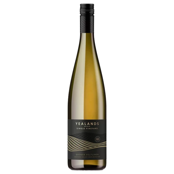 A bottle of 2019 Yealands Estate Grüner Veltliner 750ml White Wine