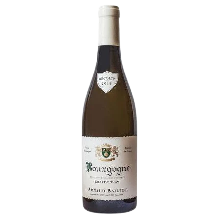 A bottle of 2020 Arnaud Baillot Cotes d'Or Blanc 750ml White Wine