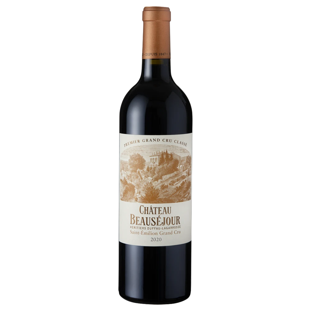 A bottle of 2020 Beauséjour Duffau lagarrosse 750ml Red Wine