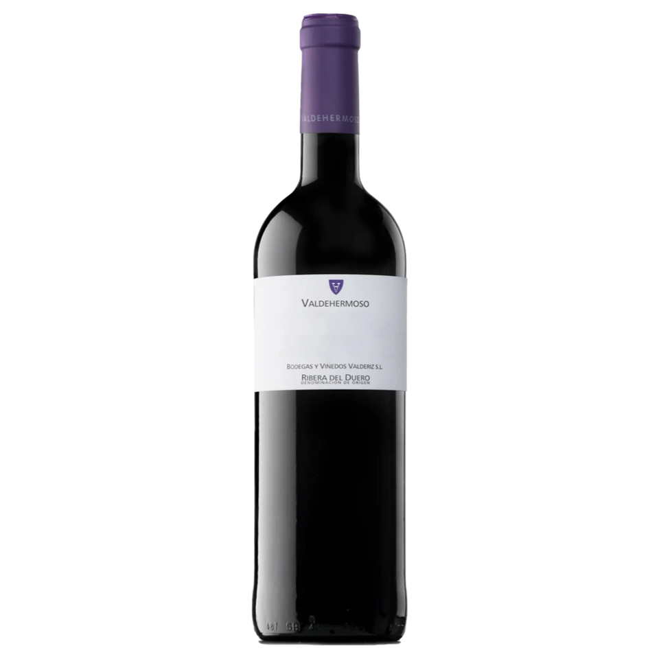 A bottle of 2020 Bodegas Valderiz Valdehermoso Ribera Del Duero Joven 750ml Red Wine