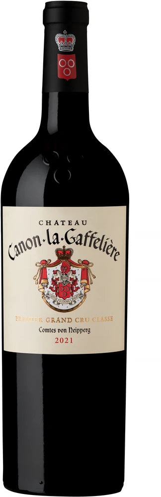A bottle of 2022 Chateau Canon La Gaffeliere 750ml Red Wine