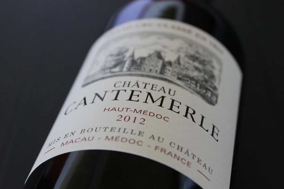 A bottle of 2017 Chateau Cantemerle 750ml Red Wine