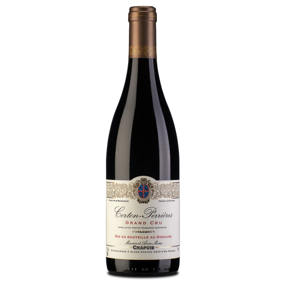 A bottle of 2020 Chapuis Corton Perrieres 750ml Red Wine