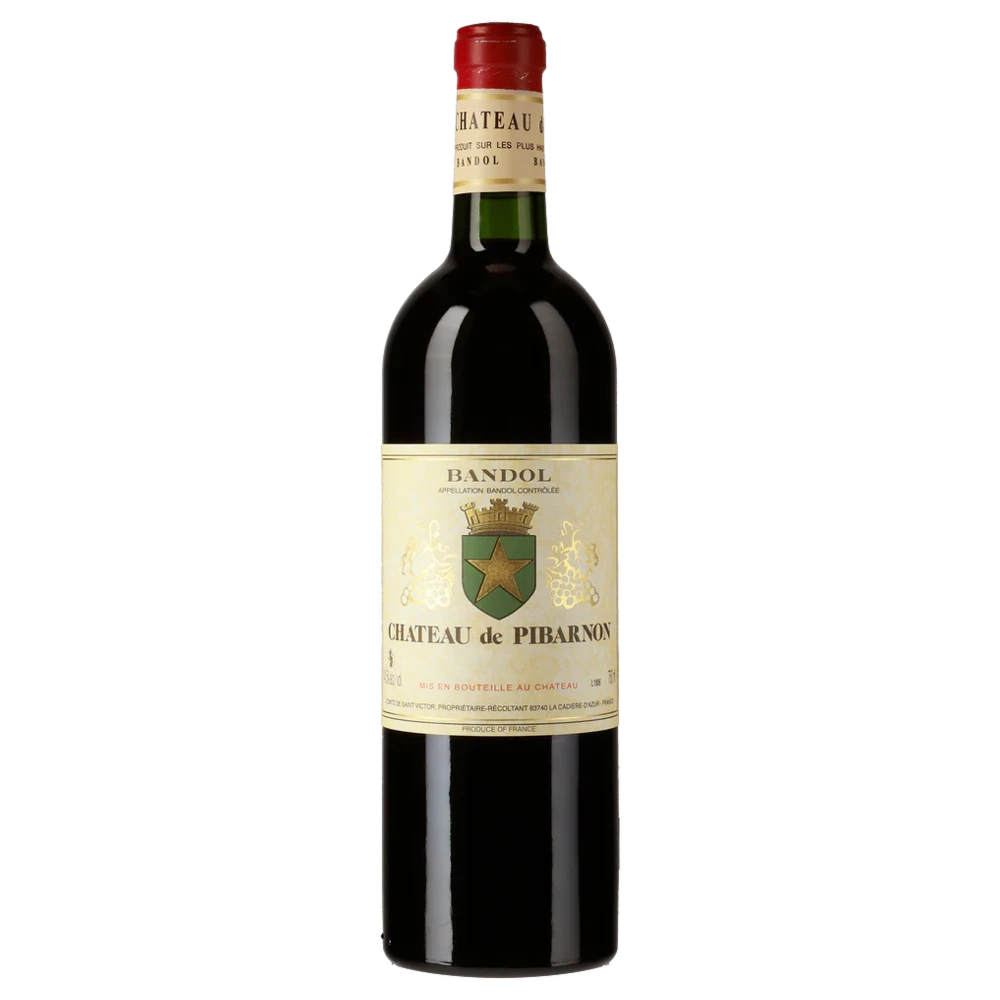 A bottle of 2021 Château de Pibarnon Bandol Rouge 750ml Red Wine