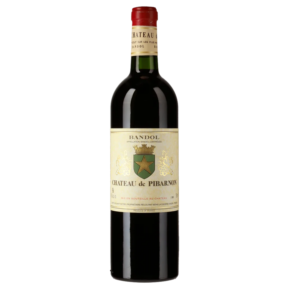 A bottle of 2021 Château de Pibarnon Bandol Rouge 750ml Red Wine