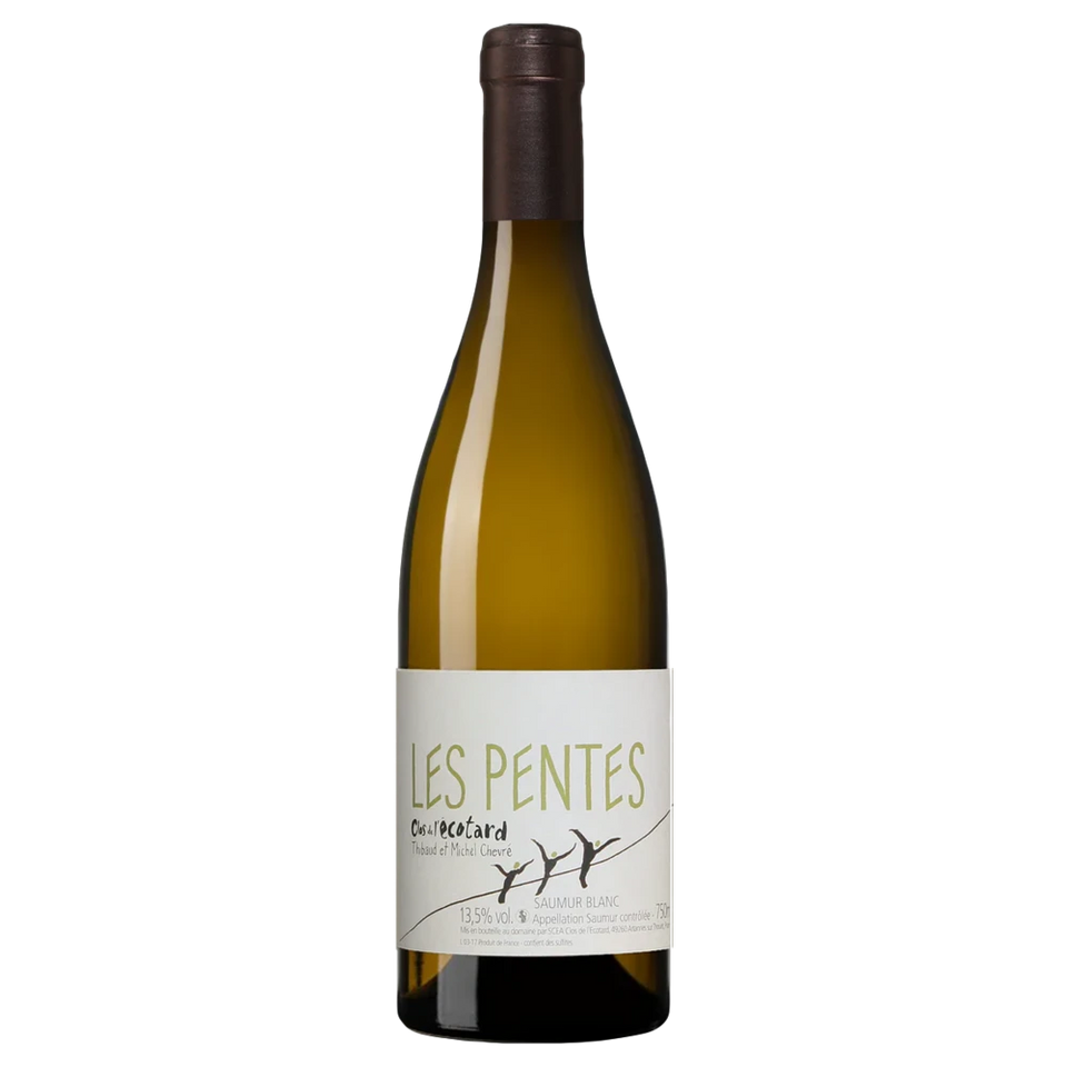 A bottle of 2020 Clos de l'Ecotard Les Pentes Saumur Blanc 750ml White Wine