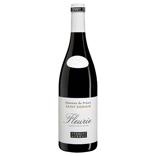 A bottle of 2020 Domaine Du Prieure Fleurie St Romain 750ml Red Wine