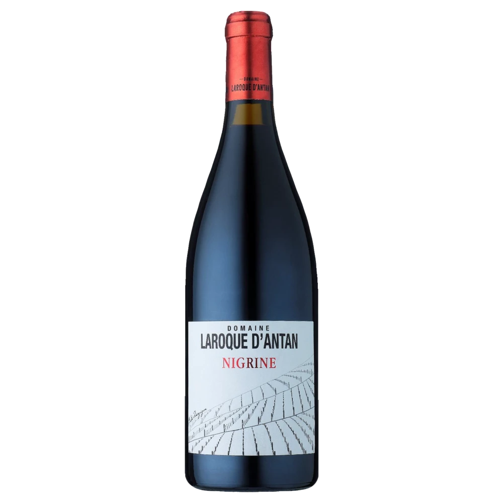 A bottle of 2021 Domaine Laroque D'Antan IGP Côtes du Lot Nigrine Rouge 750ml Red Wine