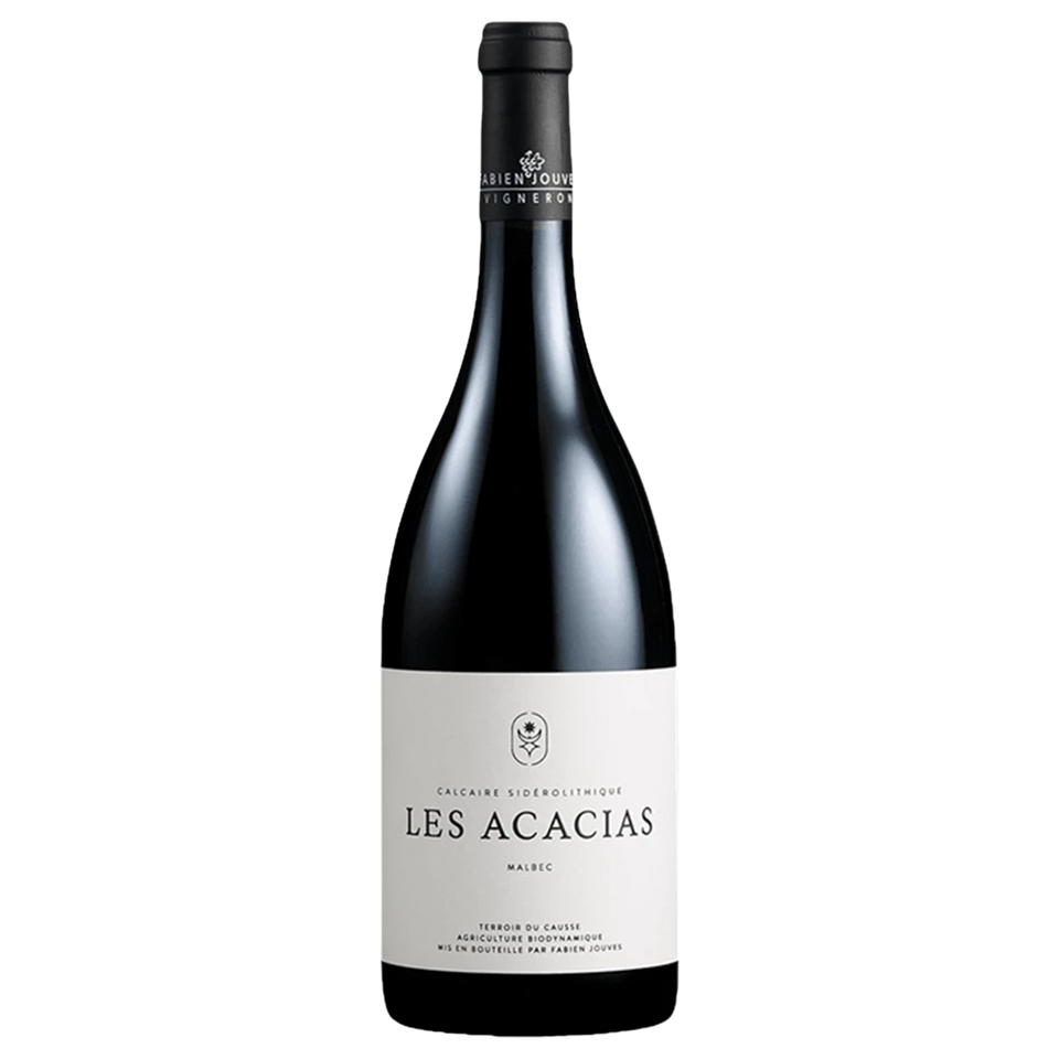 A bottle of 2020 Fabien Jouves Les Acacias Cahors Malbec 750ml Red Wine