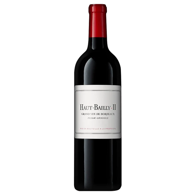 A bottle of 2020 Haut Bailly II 750ml Red Wine