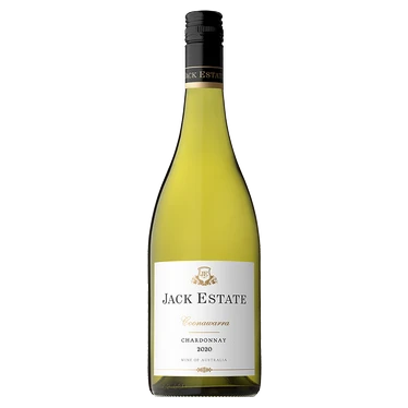 A bottle of 2020 Jack Estate Chardonnay 750ml White Wine