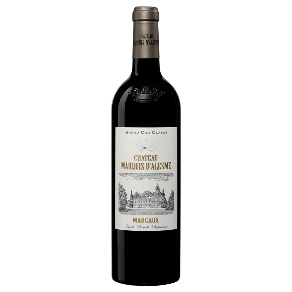 A bottle of 2020 Chateau Marquis D'Alesme 375ml Red Wine