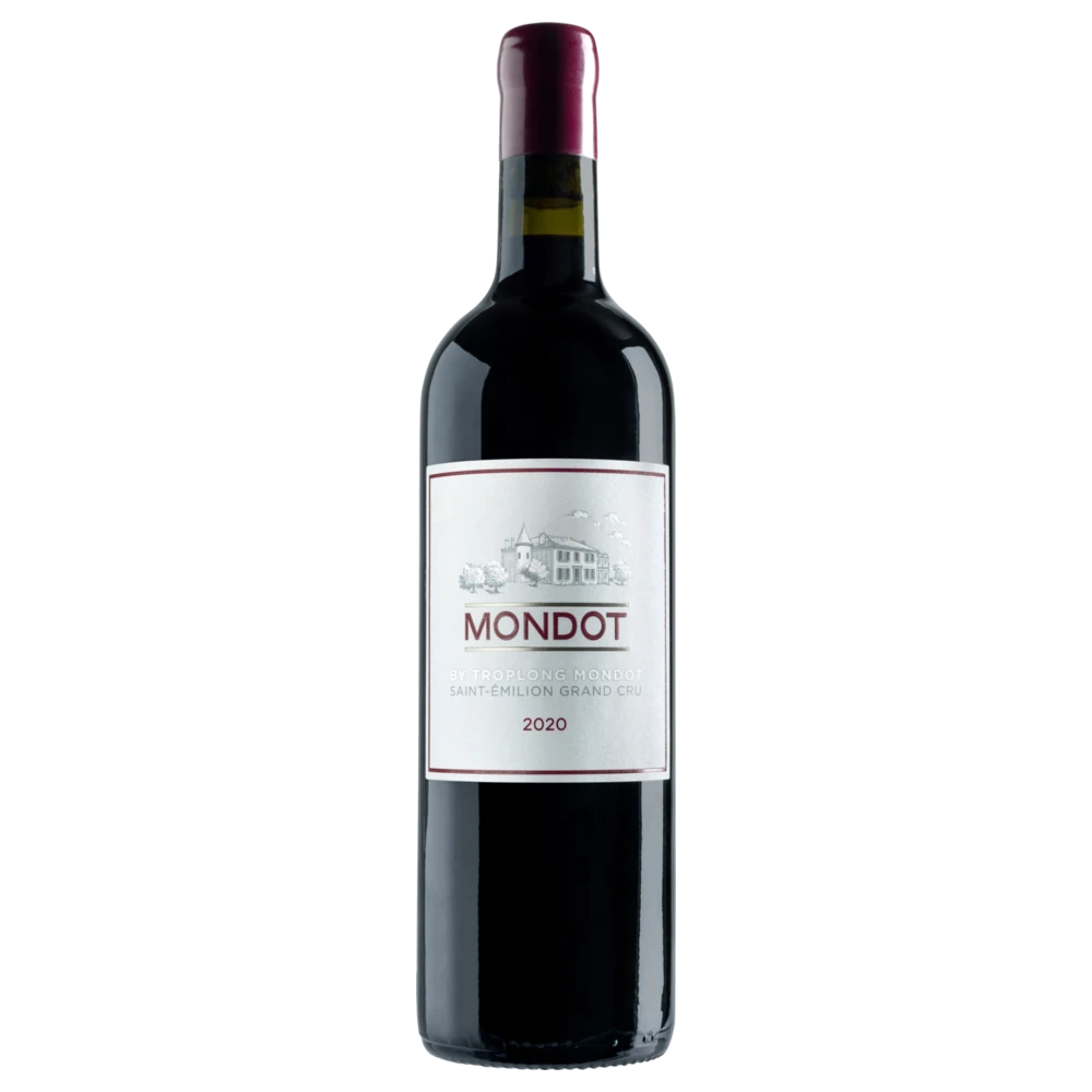 A bottle of 2020 Mondot 750ml Red Wine