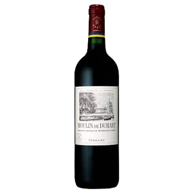 A bottle of 2020 Moulin de Duhart 750ml Red Wine