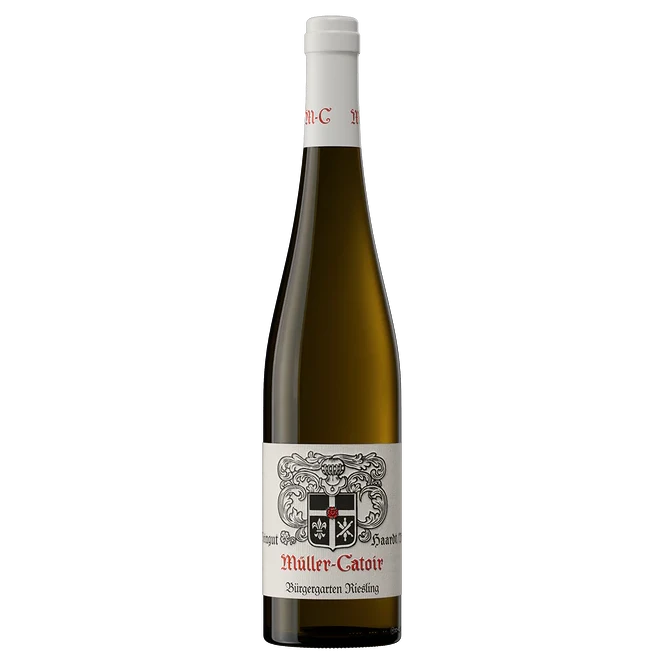 A bottle of 2020 Müller Catoir Bürgergarten Riesling 750ml White Wine