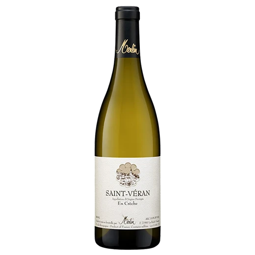 A bottle of 2020 Olivier Merlin Saint Véran En Crèche 750ml White Wine