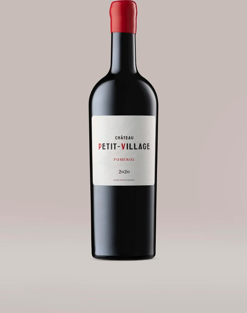 A bottle of 2020 Petit Village 750ml Red Wine