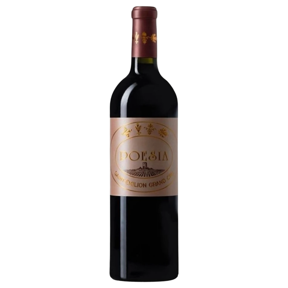 A bottle of 2020 Poesia 750ml Red Wine
