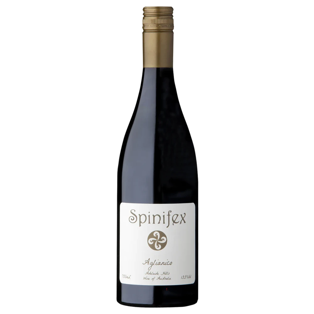 A bottle of 2020 Spinifex Aglianico 750ml Red Wine