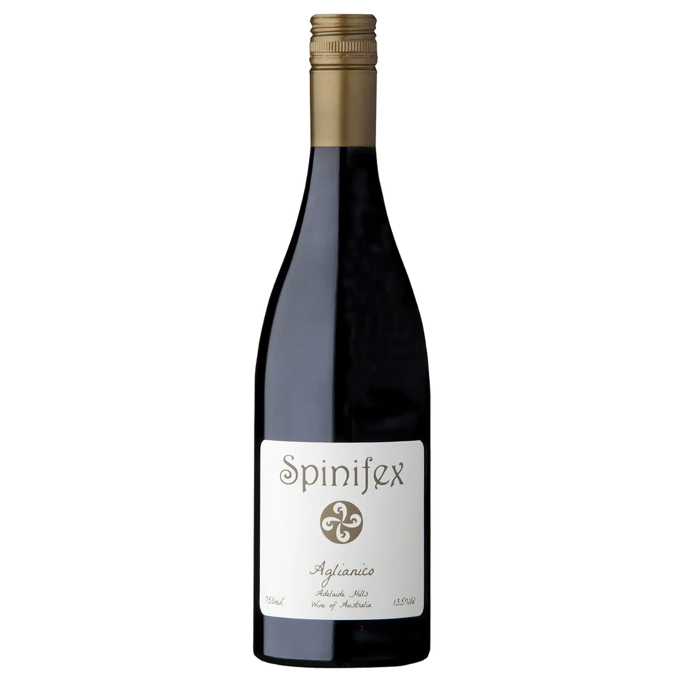 A bottle of 2020 Spinifex Aglianico 750ml Red Wine