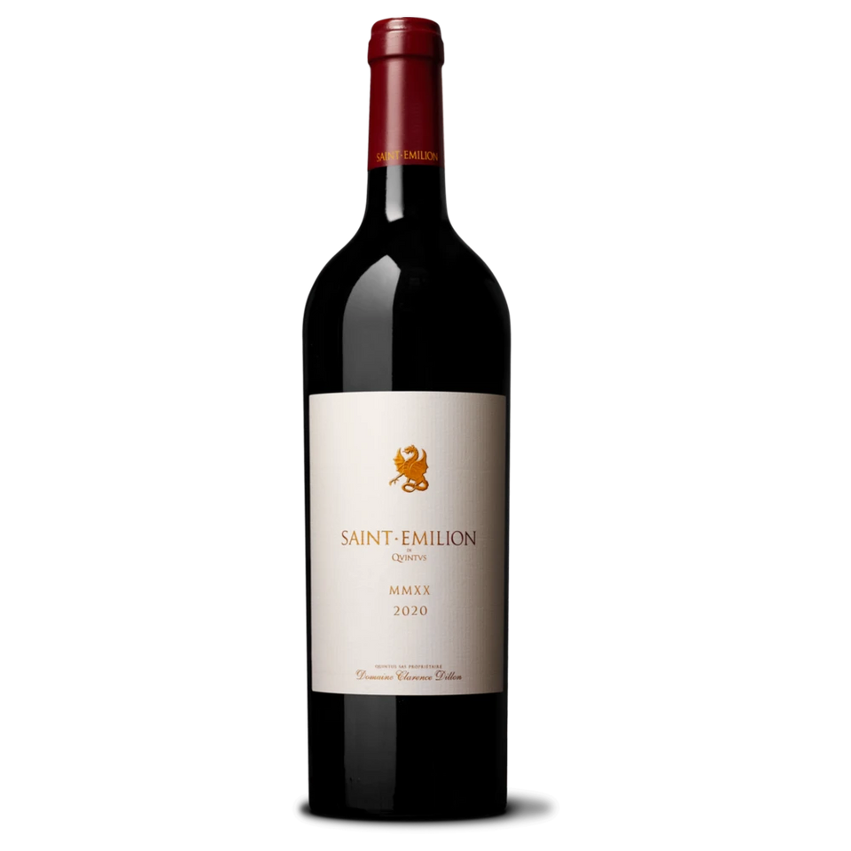 A bottle of 2020 St Emilion de Quintus 750ml Red Wine