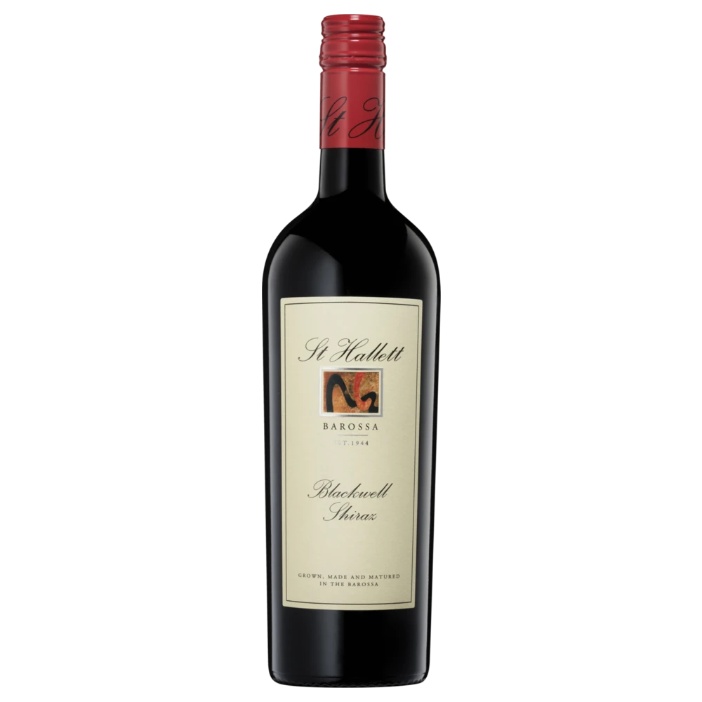 A bottle of 2020 St Hallett Blackwell Shiraz 750ml Red Wine