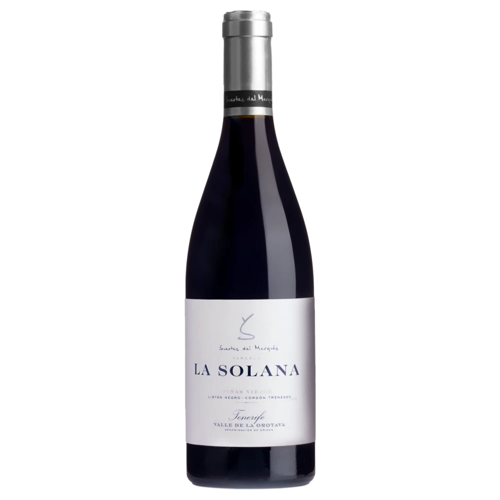 A bottle of 2021 Suertes del Marqués Tenerife Valle de la Orotava La Solana 750ml Red Wine