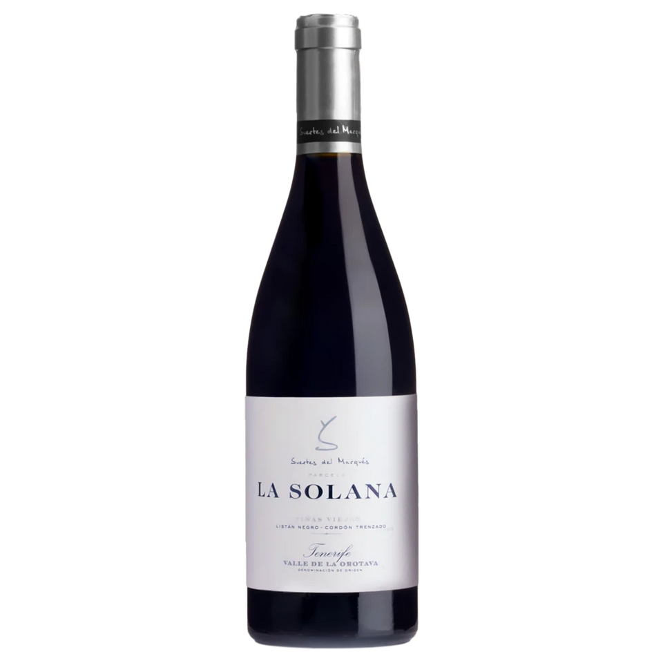 A bottle of 2021 Suertes del Marqués Tenerife Valle de la Orotava La Solana 750ml Red Wine