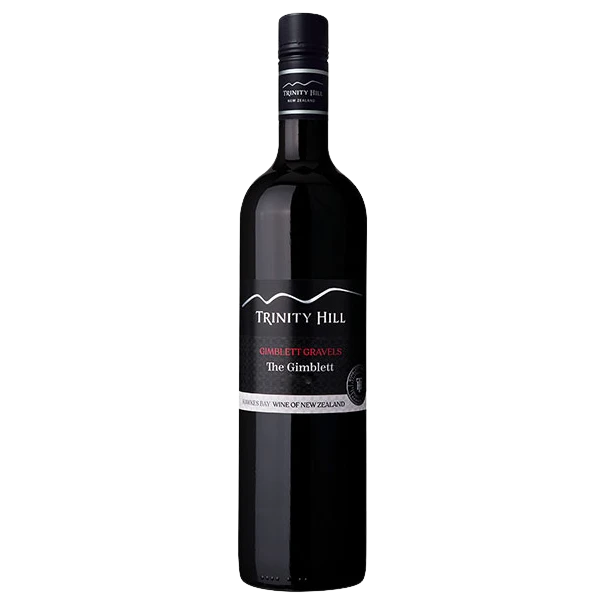A bottle of 2020 Trinity Hill Gimblett Gravels The Gimblett 750ml Red Wine