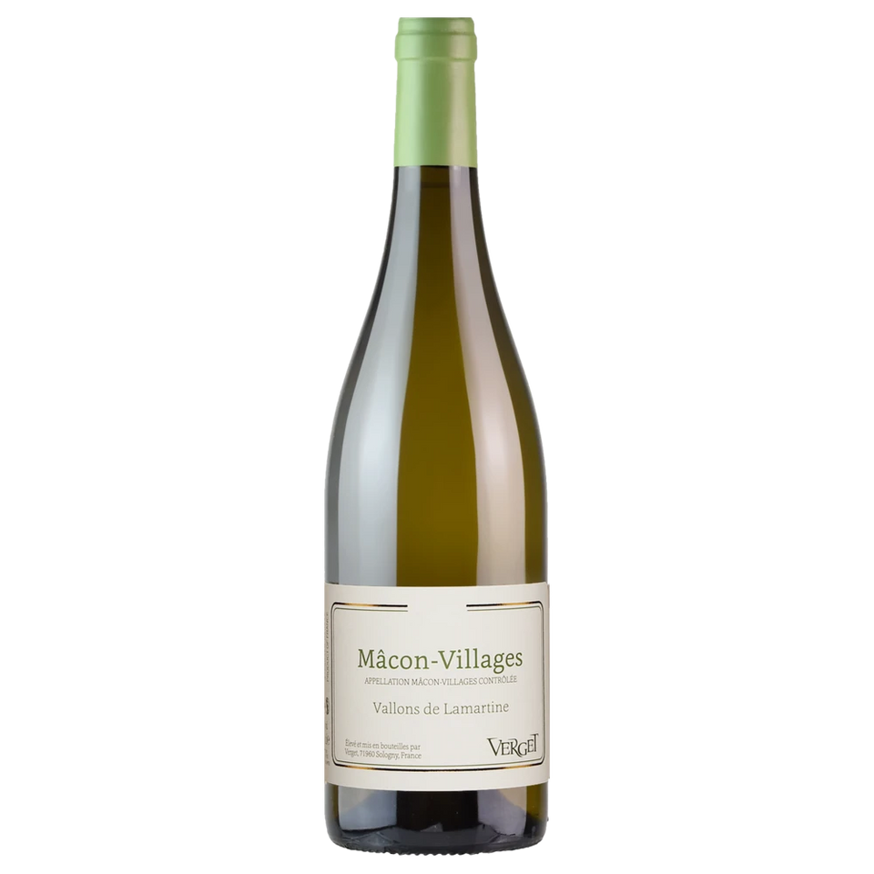 A bottle of 2020 Verget Mâcon Villages Vallons de Lamartine 750ml White Wine