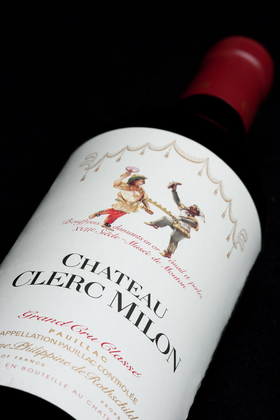 A bottle of 2020 Pastourelle De Clerc Milon 375ml Red Wine