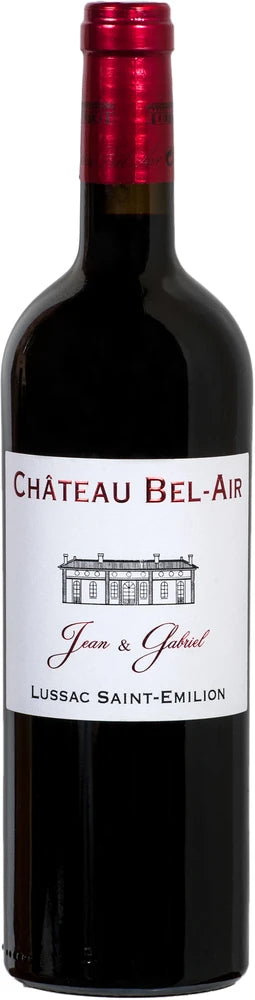 A bottle of 2021 Bel Air 'Jean & Gabriel' 750ml Red Wine
