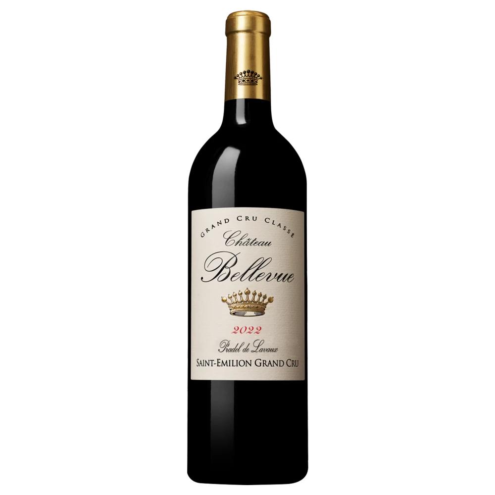 A bottle of 2021 Bellevue 750ml Red Wine
