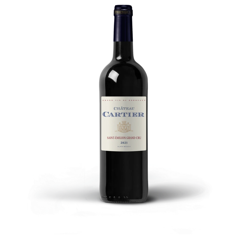 A bottle of 2021 Cartier (BIO ORGANIC) 750ml Red Wine