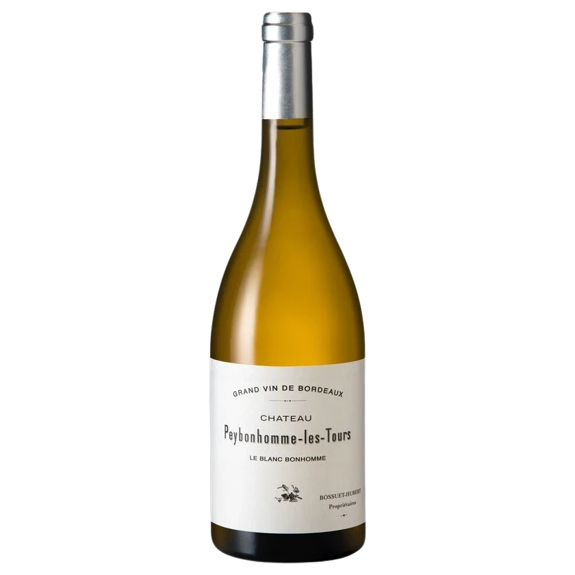 A bottle of 2021 Chateau Peybonhomme Les Tours Côtes de Blaye Le Blanc 750ml White Wine