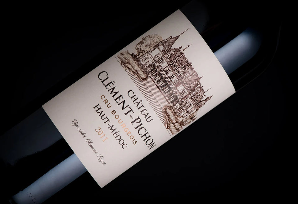 A bottle of 2021 Clément Pichon 750ml Red Wine